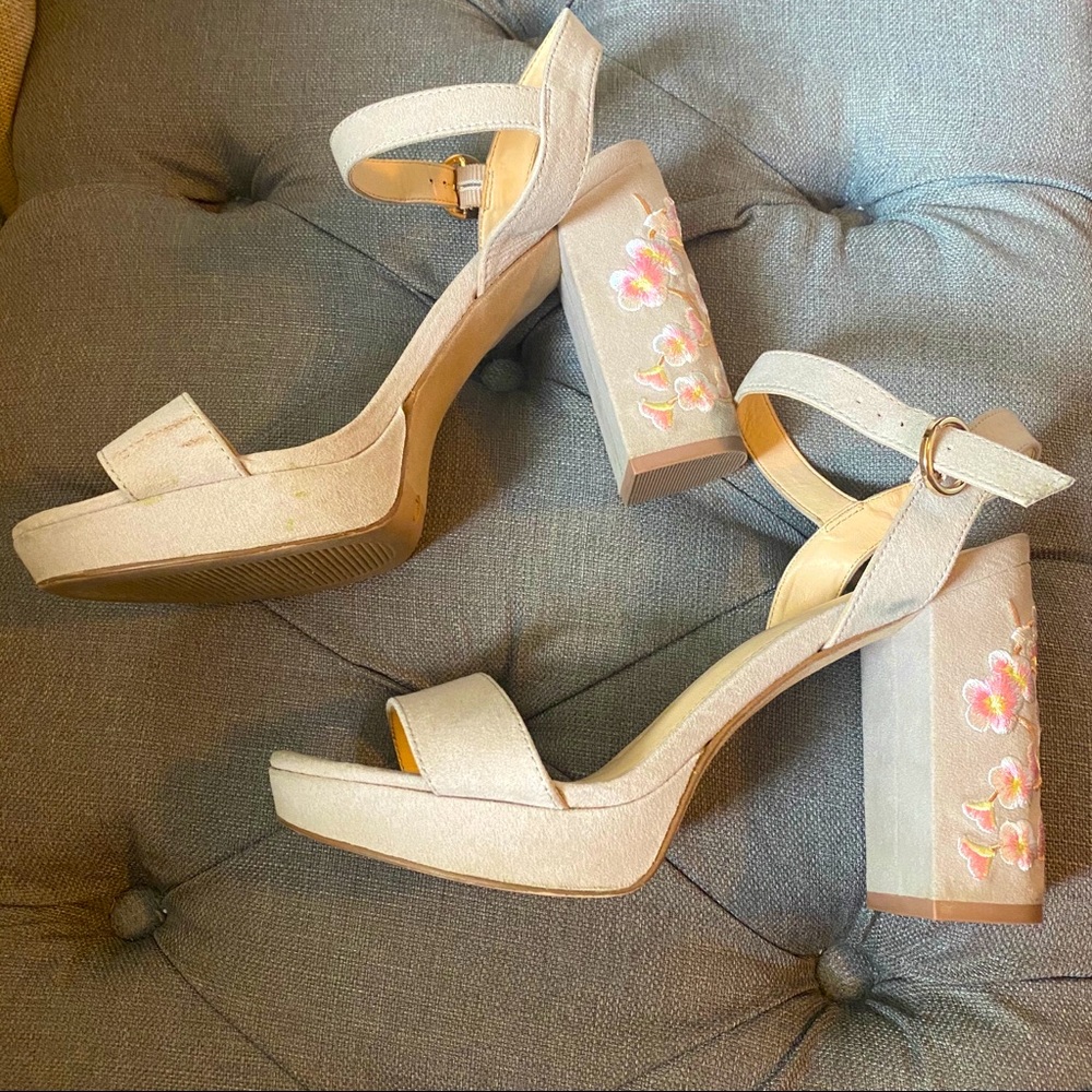 Embroidered Heels